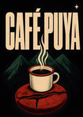 CAFÉ PUYA — Wall Art Digital