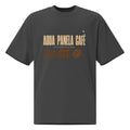 AGUA · PANELA · CAFÉ — Oversized Faded Tee · Paisa