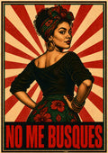 NO ME BUSQUES — Wall Art Digital