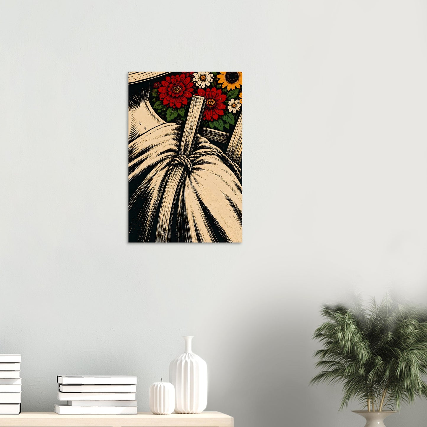 Póster fine art EL PESO silletero paisa — arte de la diáspora PaisaRican
