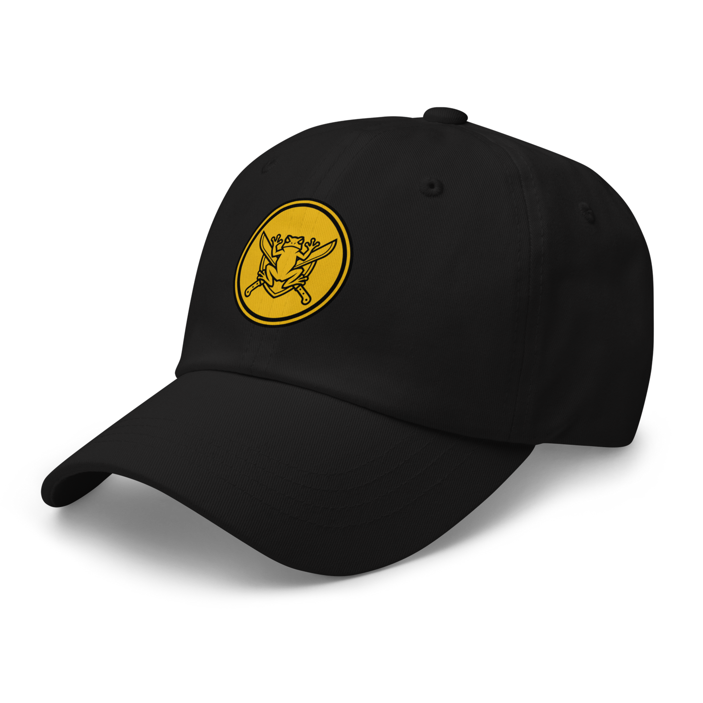 Dad hat negro con símbolo taíno bordado — gorra streetwear cultural caribe boricua PaisaRican