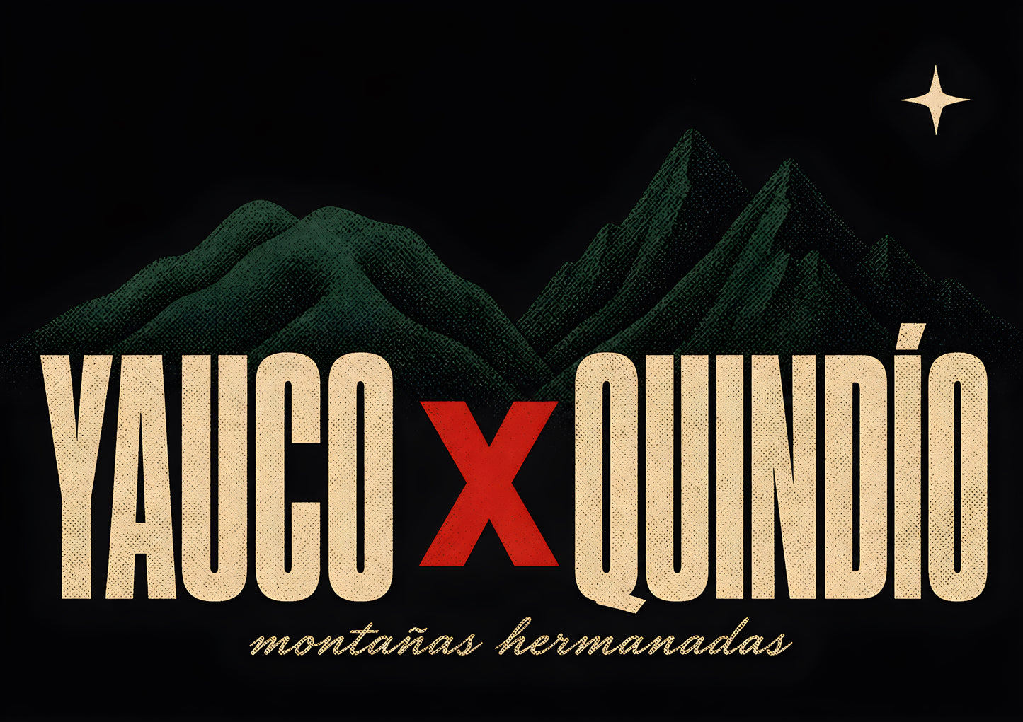 yauco x quindio poster — diseño exclusivo PaisaRican cartel revolucionario latino HD